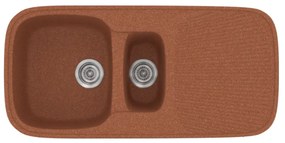 Sanitec Classic 301 Granite Terracotta Νεροχύτης