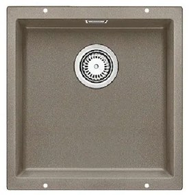 Blanco Subline-U 400-U Tartufo SILGRANIT™ PuraDur™ Γρανιτένιος Νεροχύτης Υποκαθήμενος με 1 Γούρνα 43x46 cm