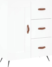 vidaXL Ντουλάπι Λευκό 69,5 x 34 x 90 εκ. από Επεξεργασμένο Ξύλο