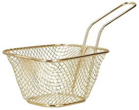 Καλάθι Σερβιρίσματος Tapas 160994 20x9cm Gold Stainless Steel