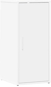 vidaXL Παπουτσοθήκη Λευκή 32 x 35 x 70 εκ. από Επεξ. Ξύλο