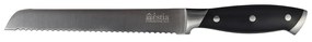 Μαχαίρι Ψωμιού 01-7027 Butcher Ανοξείδωτο Ατσάλι Silver-Black Estia Stainless Steel