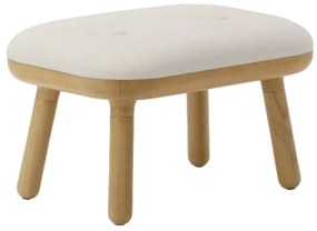 Σκαμπό Χαμηλό Paff 5610C5610-1C732-02 50x35x30.5cm Oak White Sands Umage