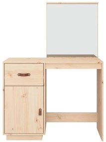 vidaXL Μπουντουάρ 95x50x134 εκ. Μασίφ Ξύλο Πεύκου
