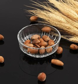 Glass Bowl Set (6 Pieces) Echo 6 Transparent