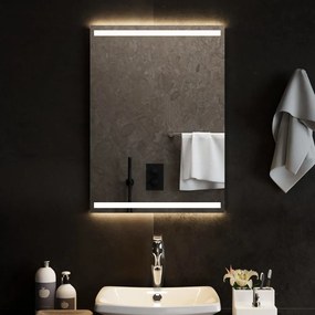 Καθρέφτης Μπάνιου με LED 50 x 70 εκ. - Διαφανές