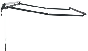 vidaXL Ηλεκτρική Τέντα Frame Ανακλητή 3.5x2 εκ Μεταλλική