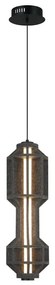 Φωτιστικό Οροφής Κρεμαστό Artisti 4322400 LED 20W 390Lm 17x212cm Anthracite-Black Viokef