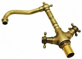 TY-6809 Μπαταρία Νιπτήρα Ψηλή Μπρονζέ