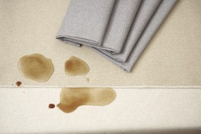 Τραπεζομάντηλο Αλέκιαστο 80x80 Ντιάνα Μπεζ Viopros