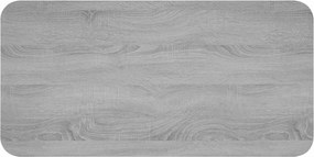 vidaXL Τραπεζάκι σαλονιού Γκρι Sonoma 100 x 50 x 45 cm