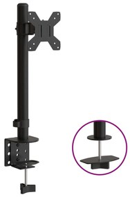 vidaXL Βάση Οθόνης VESA Μαύρη 75/100 χιλ. από Ατσάλι