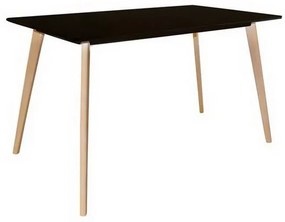 Τραπέζι Martin Ε7101,2 120x70 H.75cm Natural-Black Mdf,Ξύλο