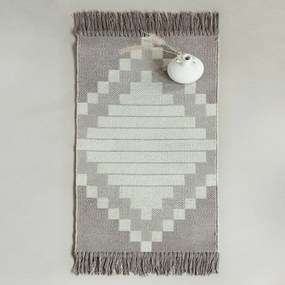 Χαλάκι Κουζίνας Lennon 60x130 Grey-Mint Nima 60X130cm Cotton