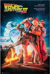 Αφίσα Back to the Future 3, (61 x 91.5 cm)