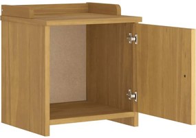 VidaXL Πάγκος διαδρόμου "SANDNES" 45x40x50 εκ.Πεύκο μασίφ ξύλο