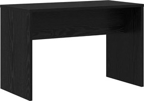 vidaXL Σετ Τραπέζι Μακιγιάζ LED 2 pcs Μαύρη Οξυά Επεξεργασμένο ξύλο