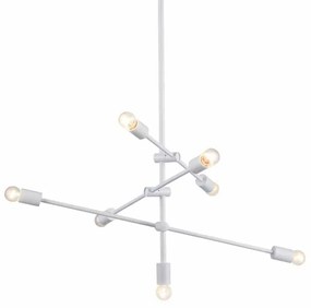 Φωτιστικό Οροφής Πολύφωτο Aca Luther OD680107WH White Matt