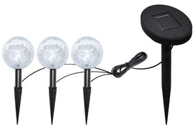 vidaXL Φωτιστικά Κήπου LED 6 τεμ. με Στηρίγματα &amp; Ηλιακά Πάνελ