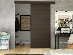 Συρόμενες πόρτες Atlanta 190, 23 kg, Καφέ, Πλαστικοποιημένη μοριοσανίδα, Αλουμίνιο | Epipla1.gr
