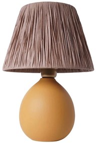 Φωτιστικό Επιτραπέζιο 687HMY2228 Φ24x37cm E27 40W Multi-Orange Opviq