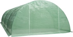 vidaXL Θερμοκήπιο 24 μ² 6 x 4 x 2 μ.