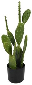 Διακοσμητικό φυτό Cactus σε γλάστρα Inart πράσινο pp Υ64εκ 316-000021 316-000021 Πράσινο