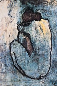 Αφίσα Pablo Picasso - blue nude 1902