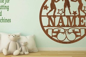 Intra απο ξύλο plywood 3mm-4mm πάχος Εγκιβωτίζοντας Σήμα ονόματος Αποκοπή αρχείου Δίασταση 30x20 cm INTRAFABR-68279511