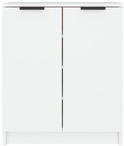 vidaXL Παπουτσοθήκη Λευκή 59 x 35 x 70 εκ. από Επεξεργασμένο Ξύλο