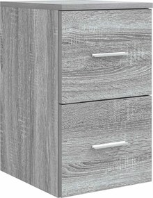 vidaXL Σετ Επίπλων Μπάνιου 4 pcs Γκρι Sonoma