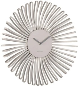 Ρολόι Τοίχου Polo KA6075WG Φ48cm Warm Grey Karlsson Μέταλλο