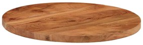 vidaXL Επιφάνεια Τραπεζιού Στρογγυλή Ø40x2,5 εκ. Μασίφ Ξύλο Ακακίας