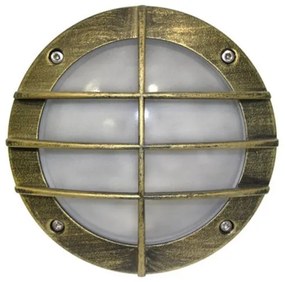 Απλίκα Φωτιστικό Τοίχου IP54 G9 11W LED Μπρούτζινη 3-972371 Lumen-3-972371-Ορείχαλκος 3-972371