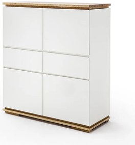 Μπουφές Μαύρη Λάκα 102x115x40