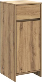vidaXL Ντουλάπι Μπάνιου Artisan Δρυς 35 x 36,5 x 85 εκ.