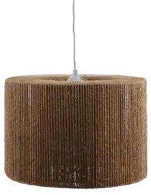 Κρεμαστό Φωτιστικό Οροφής Sento Inart Ε27 rope Φ40x20εκ 299-000022-299-000022-Μπεζ 299-000022