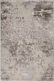 Χαλί Gossip 8253A Grey-Beige Vizon Βιοκαρπέτ 160X230cm