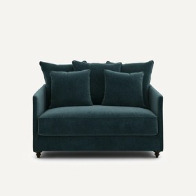 Διθέσιος καναπές-κρεβάτι από βελούδινο chenille, Lazare