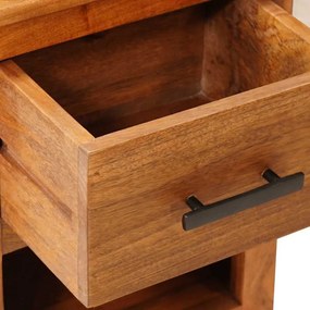 vidaXL Κομοδίνο 40 x 30 x 50 εκ. από Μασίφ Ξύλο