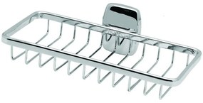 Σπογγοθήκη Hotelia 03-8100 Με Ροζέτα 21x10,5x3cm Chrome Gloria Brass