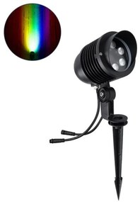 Σποτ Φωτιστικό για Φυτά-Δέντρα Καρφωτό LED 6W IP65 RGBW-Ανθρακί TREELIGHT-LINA 90657 Globostar-90657-Ανθρακί 90657