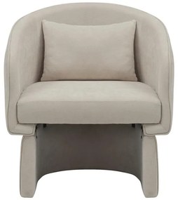 Πολυθρόνα Playmob ύφασμα σε μπεζ απόχρωση 69x65x79εκ 69x65x79 εκ.