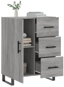 vidaXL Ντουλάπι Γκρι Sonoma 69,5 x 34 x 90 εκ. από Επεξεργασμένο Ξύλο