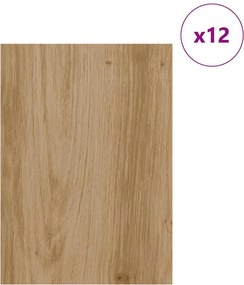 vidaXL Διακοσμητικά Πάνελ 12 pcs Artisan Oak 30 x 42 x 0.27 εκ