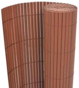 vidaXL Περίφραξη Κήπου Διπλής Όψης Καφέ 110 x 500 εκ.