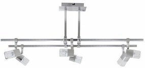 Σποτ Φωτιστικό Οροφής HP-913-06-856G Νίκελ Ματ 40W G9 LED Sunlight-HP-913-06-856G-Νίκελ Ματ HP-913-06-856G