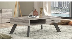 Savvidis Furniture  Τραπεζάκι Σαλονιού 119x66.5x41 No11 Σταχτί Μελαμίνη BEST-8080247