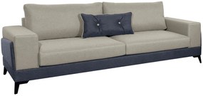 Καναπές Palma τριθέσιος-Mpez-Gkri