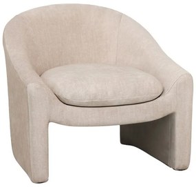 Πολυθρόνα Berza 110-000074 76x76x71cm Cream